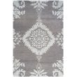 Safavieh Stone Wash 6' Square Hand Knotted Rug in Gray