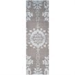 Safavieh Stone Wash 6' Square Hand Knotted Rug in Gray