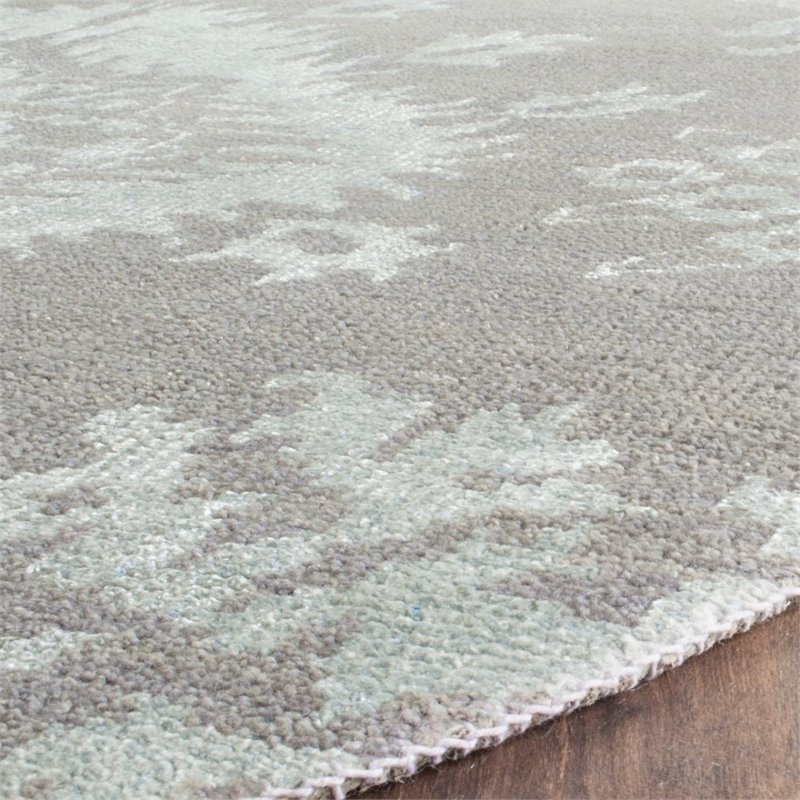 Safavieh Stone Wash 9' X 12' Hand Knotted Rug in Gray