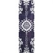 Safavieh Stone Wash 4' X 6' Hand Knotted Rug in Deep Purple