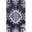 Safavieh Stone Wash 5' X 8' Hand Knotted Rug in Deep Purple