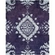 Safavieh Stone Wash 5' X 8' Hand Knotted Rug in Deep Purple