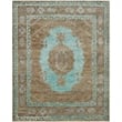 Safavieh Tangier 4' X 6' Hand Knotted Rug in Seafoam and Beige