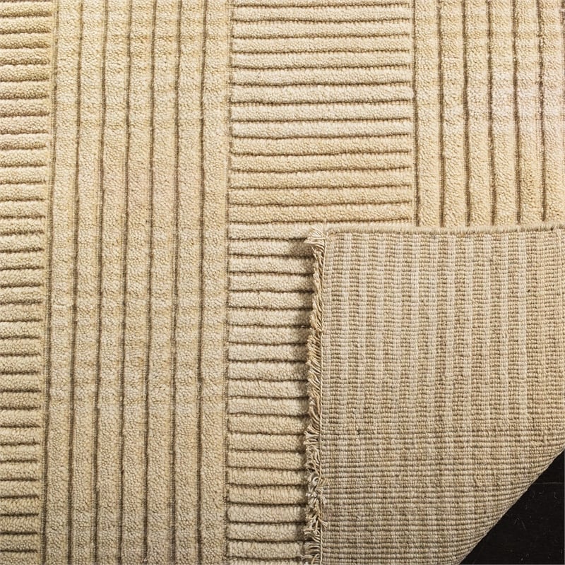 Safavieh Tibetan 5' X 8' Hand Knotted Wool Rug in Beige