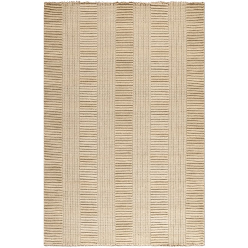 Safavieh Tibetan 9' X 12' Hand Knotted Wool Rug in Beige
