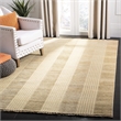 Safavieh Tibetan 8' X 10' Hand Knotted Wool Rug in Charcoal