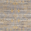 Safavieh Valencia 2' X 3' Power Loomed Polyester Rug in Gray and Gold