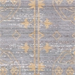 Safavieh Valencia 3' X 5' Power Loomed Polyester Rug in Gray and Gold
