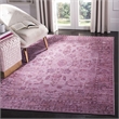 Safavieh Valencia 4' X 6' Power Loomed Polyester Rug in Gray