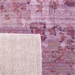 Safavieh Valencia 4' X 6' Power Loomed Polyester Rug in Gray