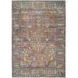 Safavieh Valencia 2' X 3' Power Loomed Polyester Rug in Gray