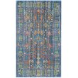 Safavieh Valencia 8' X 10' Power Loomed Polyester Rug in Blue