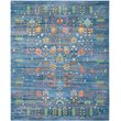 Safavieh Valencia 8' X 10' Power Loomed Polyester Rug in Blue