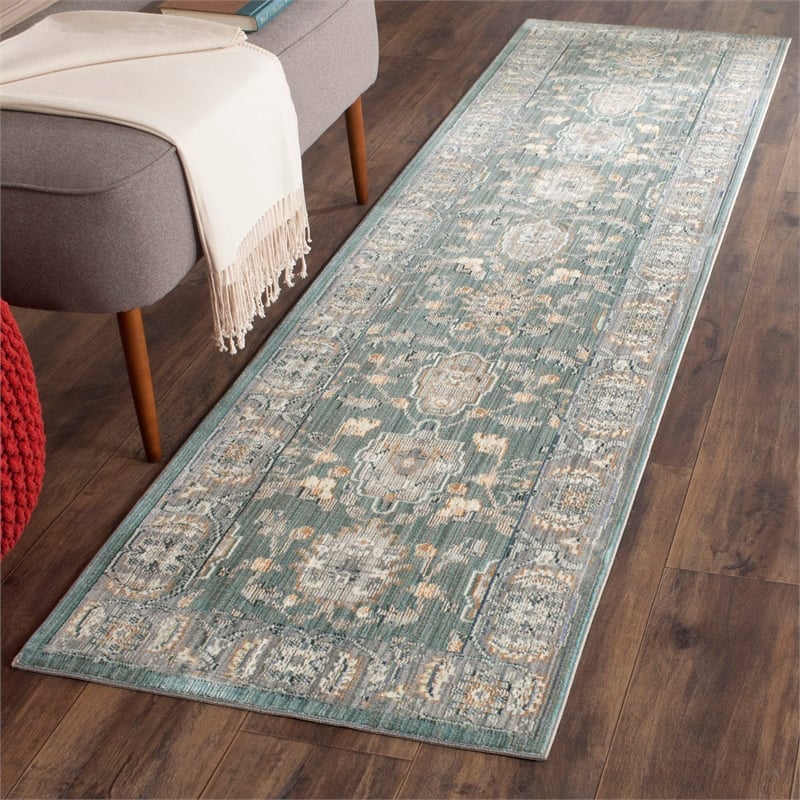 Safavieh Valencia 3' X 5' Power Loomed Rug in Mauve and Mauve