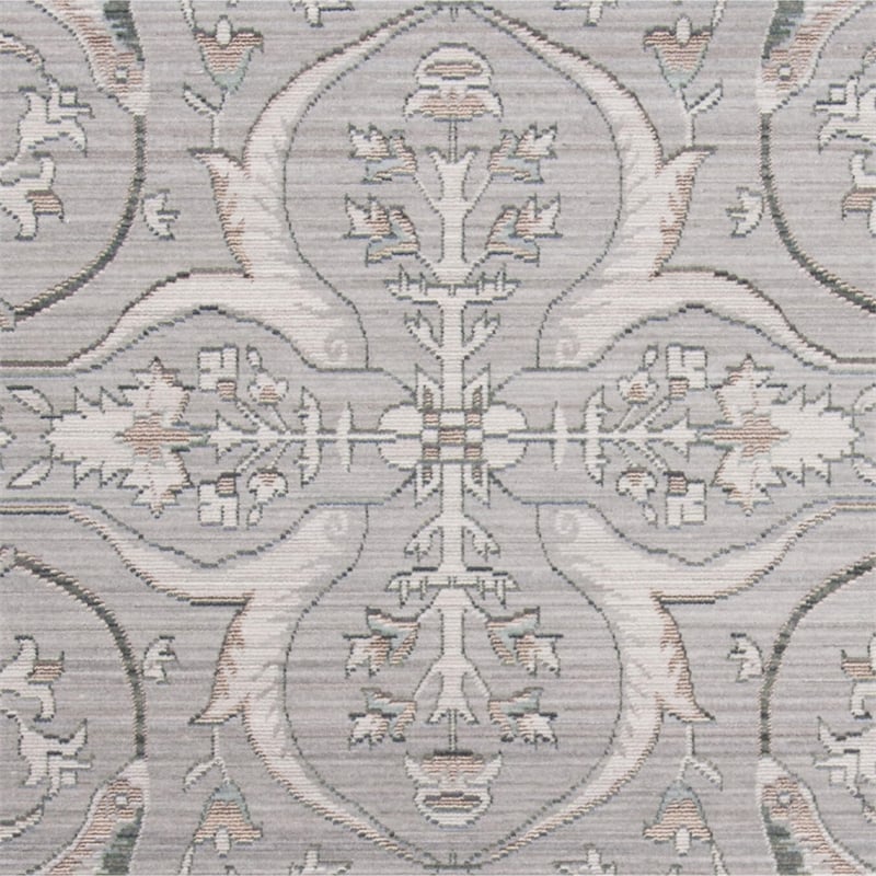 Safavieh Valencia 2' X 3' Power Loomed Rug in Mauve and Cream
