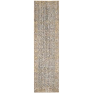 Safavieh Valencia 2' x 3' Power Loomed Polyester Rug in Gray