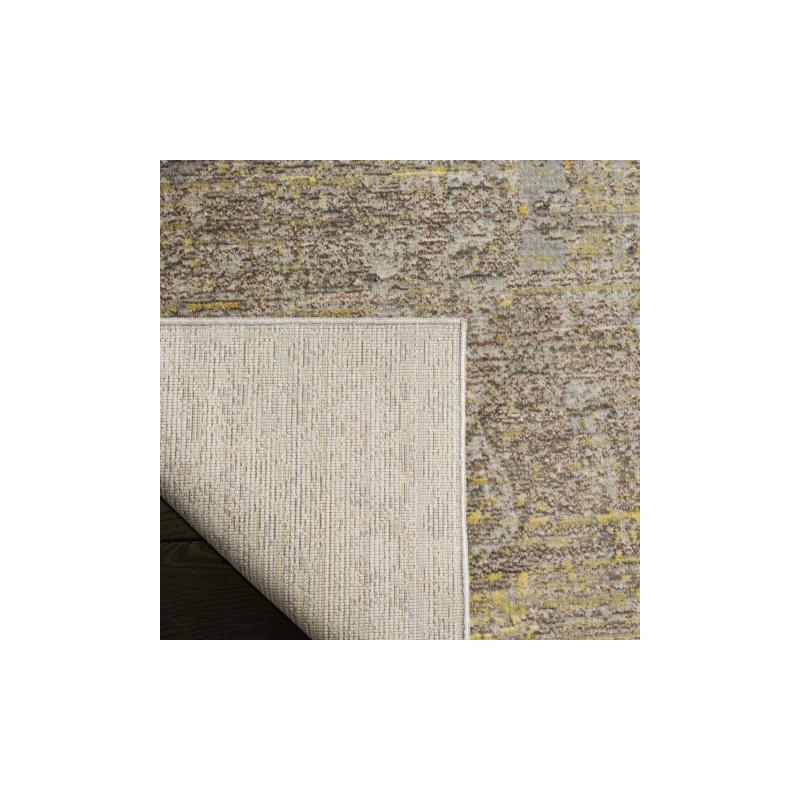Safavieh Valencia 2' x 3' Power Loomed Polyester Rug in Gray