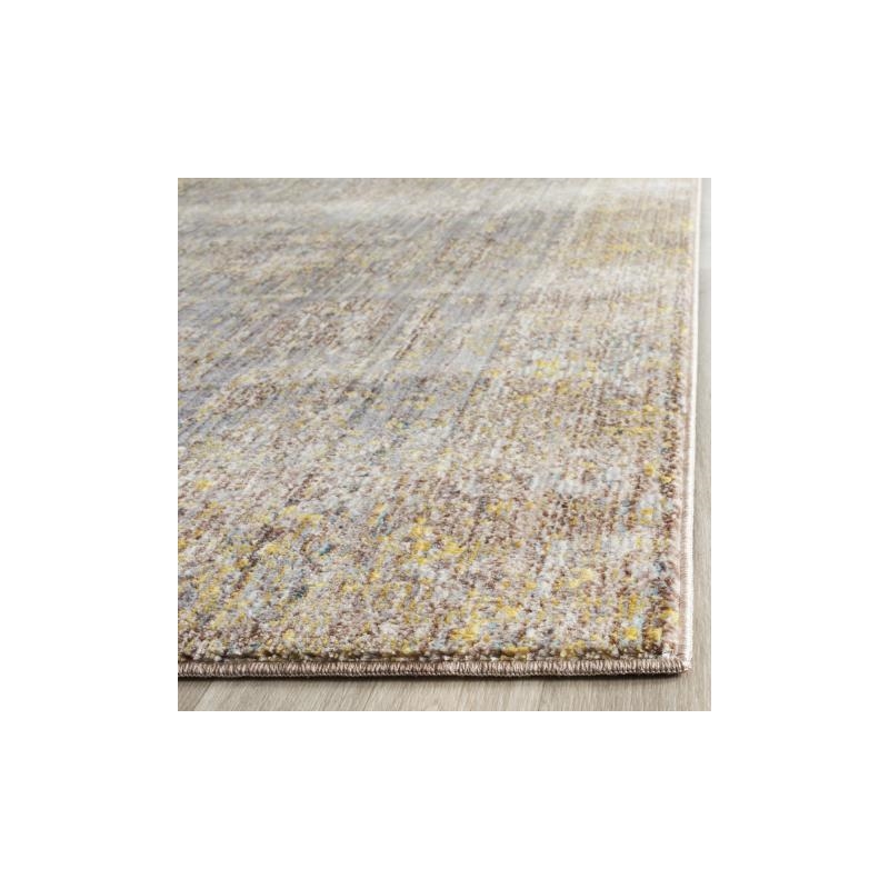 Safavieh Valencia 2' x 3' Power Loomed Polyester Rug in Gray