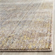 Safavieh Valencia 2' x 3' Power Loomed Polyester Rug in Gray