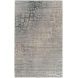 Safavieh Valencia 3' X 5' Power Loomed Polyester Rug in Gray