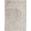 Safavieh Valencia 4' X 6' Power Loomed Polyester Rug in Gray