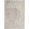 Safavieh Valencia 4' X 6' Power Loomed Polyester Rug in Gray