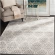 Safavieh Valencia 3' X 5' Polyester Power Loomed Rug in Mauve / Cream
