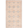 Safavieh Valencia 3' X 5' Polyester Power Loomed Rug in Light Gray / Multi-Color