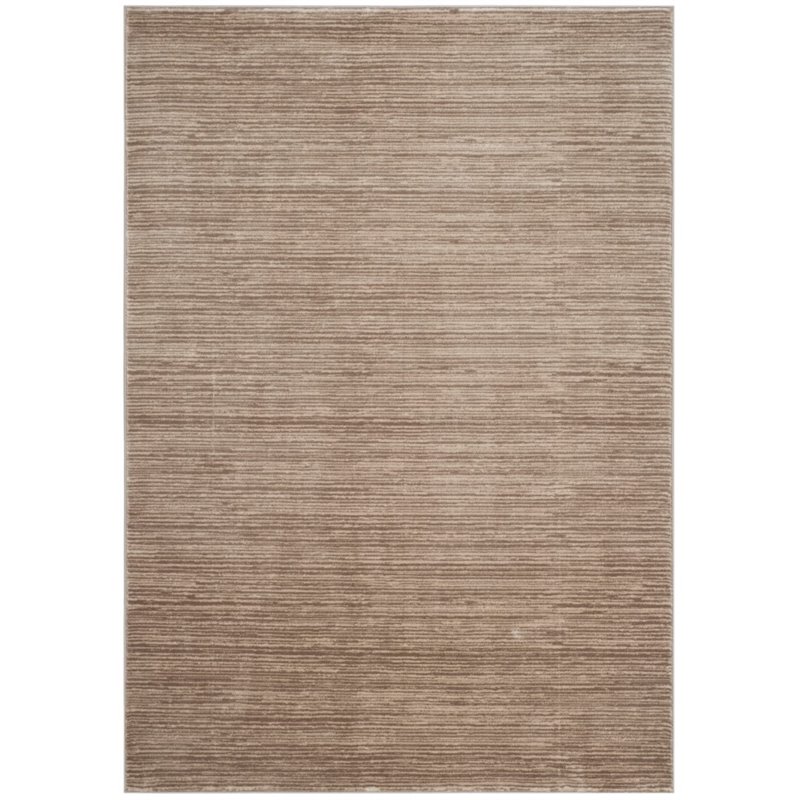Safavieh Vision 3' X 5' Power Loomed Rug in Light Brown