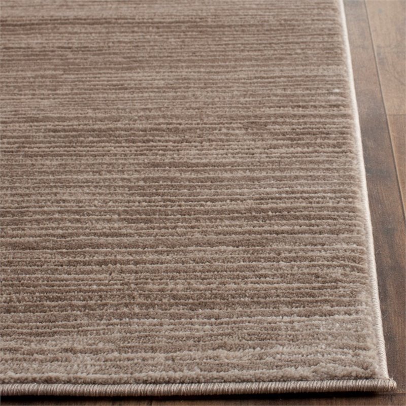 Safavieh Vision 8' X 10' Power Loomed Rug in Light Brown