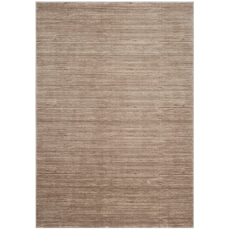 Safavieh Vision 8' X 10' Power Loomed Rug in Light Brown