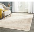 Safavieh Vintage 11' X 15' Power Loomed Viscose Pile Rug in Stone