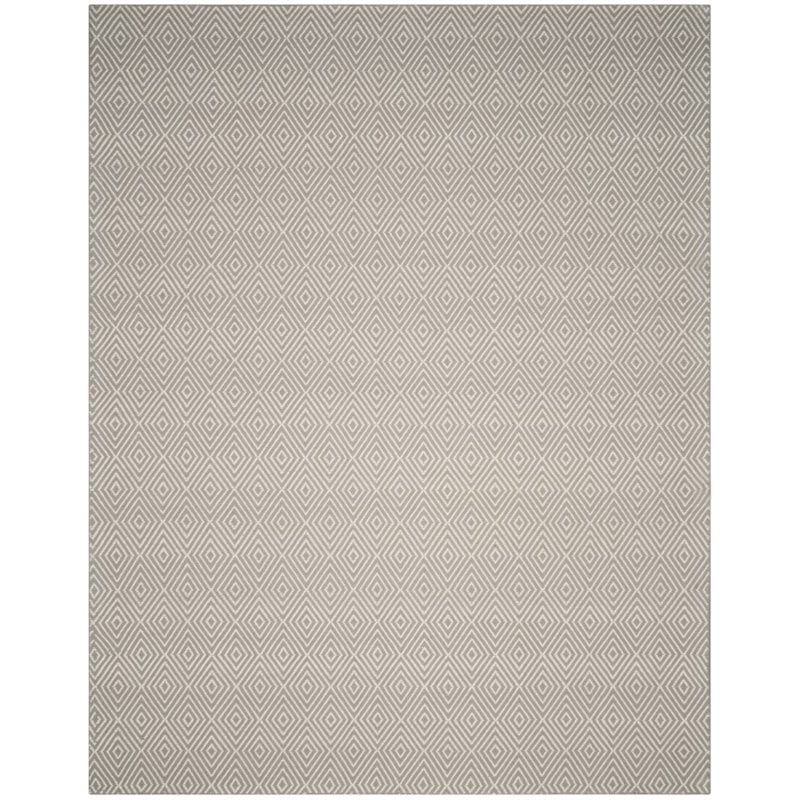 Safavieh Wilton 4' X 6' Handmade Rug in Silver and Ivory