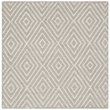 Safavieh Wilton 5' X 8' Handmade Rug in Silver and Ivory
