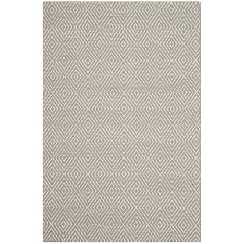 Safavieh Wilton 5' X 8' Handmade Rug in Silver and Ivory