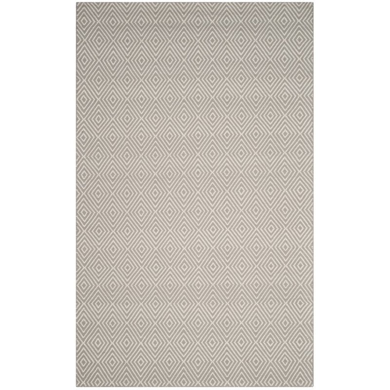 Safavieh Wilton 5' X 8' Handmade Rug in Silver and Ivory