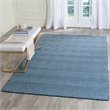 Safavieh Wilton 4' X 6' Handmade Rug in Navy and Ivory