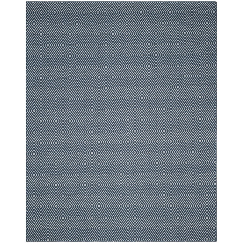 Safavieh Wilton 4' X 6' Handmade Rug in Navy and Ivory