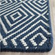 Safavieh Wilton 4' X 6' Handmade Rug in Navy and Ivory