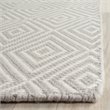 Safavieh Wilton 4' X 6' Handmade Rug in Light Gray and Ivory