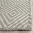 Safavieh Wilton 4' X 6' Handmade Rug in Light Gray and Ivory