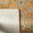 Safavieh Wyndham 5' Square Power Loomed Acrylic Rug in Terracotta