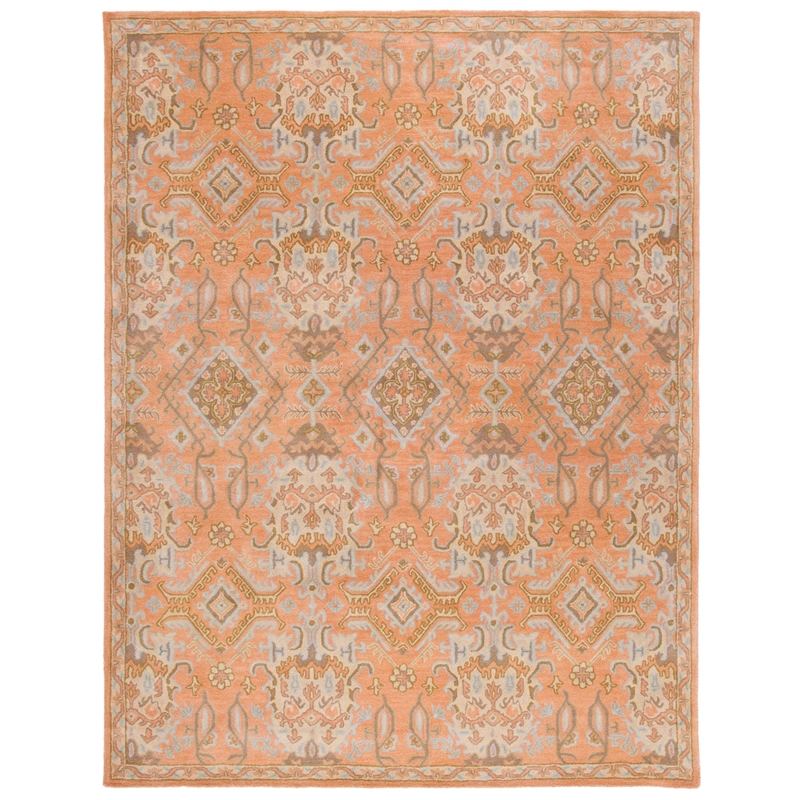 Safavieh Wyndham 6' X 9' Power Loomed Acrylic Rug in Terracotta