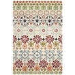 Safavieh Wyndham 5' Square Power Loomed Acrylic Rug in Ivory