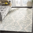Safavieh Wyndham 10' X 14' Power Loomed Acrylic Rug in Gray and Ivory