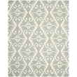 Safavieh Wyndham 10' X 14' Power Loomed Acrylic Rug in Gray and Ivory