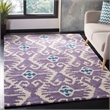 Safavieh Wyndham 2' X 3' Power Loomed Acrylic Rug in Gray and Ivory