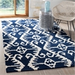 Safavieh Wyndham 2' X 3' Power Loomed Acrylic Rug in Gray and Ivory