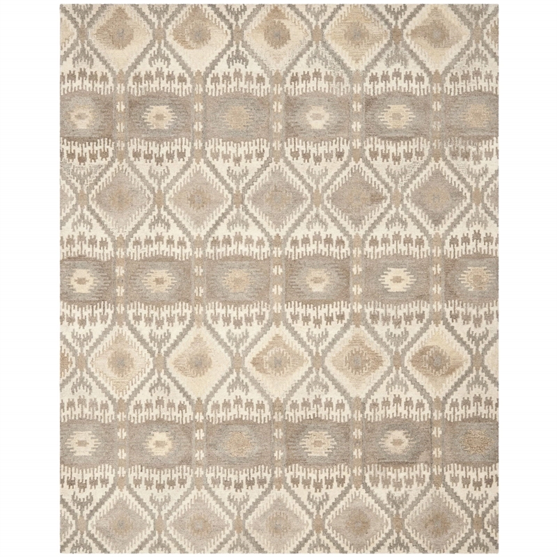 Safavieh Wyndham 10' X 14' Power Loomed Acrylic Rug in Natural