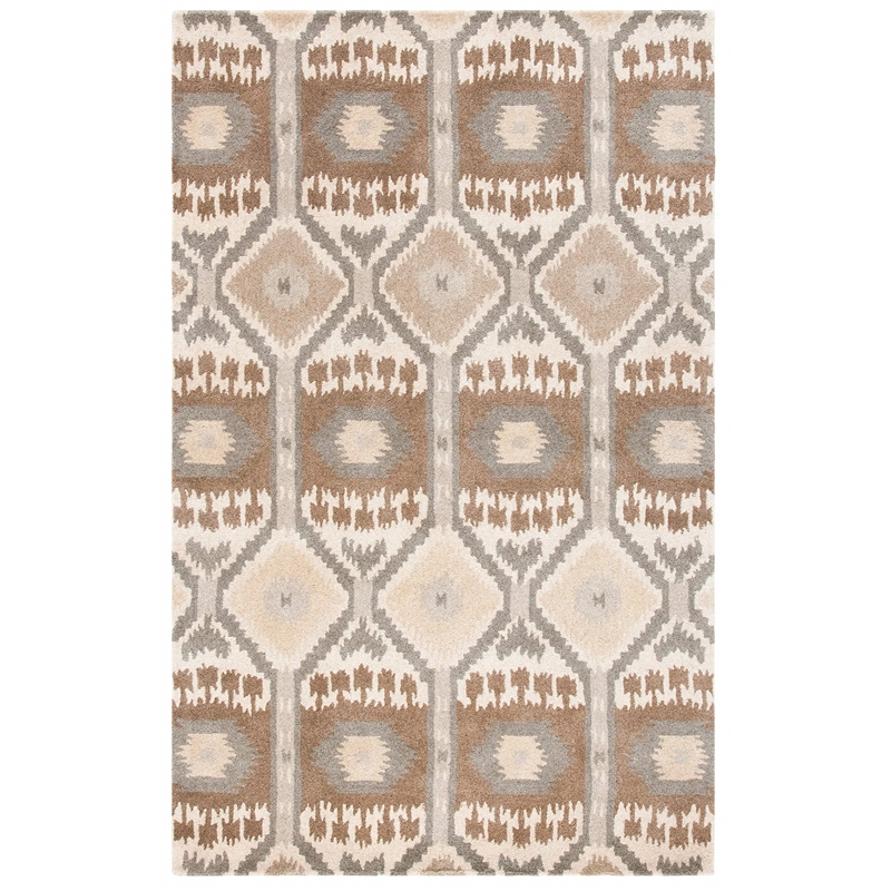 Safavieh Wyndham 9' X 12' Power Loomed Acrylic Rug in Natural